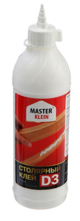 Клей ПВА столярный D 3 MASTER KLEIN 0,25кг 11605457
